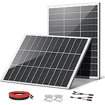 2台 - LVYUAN 100W ソーラーパネル LVYUAN 100W ソーラーパネル 2枚（200W） セット【ICE基準・TUV